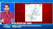 Fabián desvela lo que ha ocurrido con la distribución de la visita del Papa: "A mí se me asignó otra zona"
