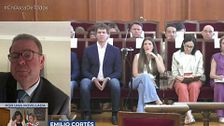 Emilio Cortés, abogado de David Sánchez: “Hemos terminado el juicio y no sabemos quién es el influyente”
