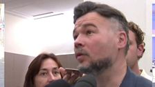 La pesimista visión de Gabriel Rufián, sobre un gobierno PP y VOX: “Lo que viene es muy duro”