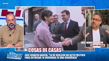 José Ignacio García, de 'Adelante Andalucía, tacha de "ridículo" el acto político en el que se ha entregado 16 viviendas