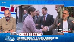 José Ignacio García, de 'Adelante Andalucía, tacha de "ridículo" el acto político en el que se ha entregado 16 viviendas