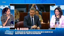 Ana Vázquez se distancia de la polémica defensa del consejero de Cultura ante el calor que sufren los alumnos madrileños: "Es muy valiente"