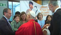 Primer encuentro del papa León XIV con fieles en Madrid