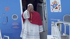 Así ha sido el viaje en avión el papa León XIV camino de España
