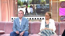 Bárbara Rey entra en directo en 'Fiesta' y amenaza a Galiacho con una demanda: "Igual se te quita la sonrisa esa"