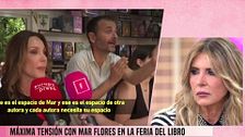 Máxima tensión con Mar Flores en la Feria del Libro: Marisa Martín Blázquez "apartada con malas formas"