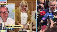 Adrián Caballero, politólogo, del PSOE: "El problema es hasta cuándo se puede mantener esa retórica"