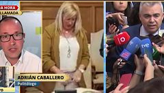 Adrián Caballero, politólogo, del PSOE: "El problema es hasta cuándo se puede mantener esa retórica"