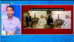 Fabián detalla la sala donde el Papa ha recibido a Isabel Díaz Ayuso en la misma sala que a Pedro Sánchez