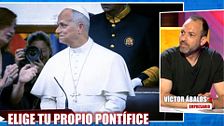 Víctor Ábalos desvela en 'Todo es mentira' si su padre y él son creyentes tras la visita del Papa León XIV