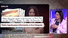Ana Vázquez explica por qué cree que aparece en las agendas de Leire Díez: "Me estaban haciendo seguimientos"