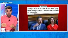 Fabián recuerda el rifi rafe entre Pedro Sánchez y Feijóo un mes antes de la carta a la ciudadanía durante una sesión del Congreso