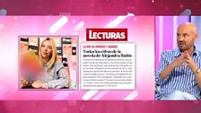 Luis Pliego destapa en 'El tiempo justo' las cifras de la novela de Alejandra Rubio: "Está muy por debajo de la media de un libro corriente"