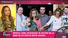 La reacción de Gloria Camila, con dardo incluido, ante la eliminación de José Ortega Cano de la serie sobre Rocío Jurado: "Lleva toda la vida así"