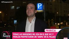 Las imágenes de Froilán y Victoria Federica abandonando el 'Hotel Palace' tras su supuesto 'simpa': "Dejaron a deber 220,84 euros"