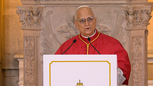 León XIV apela a dejar de lado la polarización y la división "para buscar la prosperidad": "La cultura del encuentro genera estabilidad"