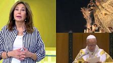 Ana Rosa Quintana, tras la visita del Papa a Barcelona: "La Sagrada Familia fue un trozo de cielo"