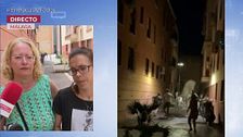 Dos vecinas de Málaga luchan contra el botellón a manguerazos: están hartas de que orinen en su portal