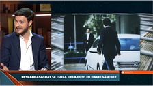 Alejandro Entrambasaguas desvela la intrahistoria de su foto con David Sánchez: "Se paró a mirarme fijamente"