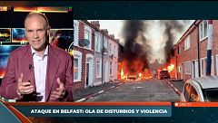 Más datos del agresor de un hombre en Belfast que ha provocado una ola de disturbios y violencia: "Tenía un permiso de residencia"