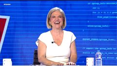 ¡Momentazo! Pilar Rahola sorprende en pleno directo de 'Todo es mentira' editando un vídeo del Papa León XIV