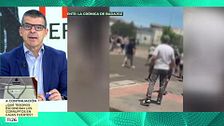 Batalla campal entre policías y vecinos durante el registro de la panadería donde murió David