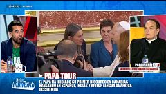 El padre Apeles critica la actitud de Miriam Nogueras con el papa León XIV: "Fue una falta de respeto"