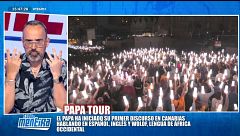 Risto Mejide hace un inciso para apreciar la "belleza" de la inauguración de la Torre de Jesús: "Todavía tengo la piel de gallina"
