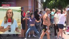Una reportera de ‘En boca de todos’ resulta agredida en el recibiendo de los vecinos de Badajoz al asesino de David Salazar