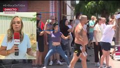 Una reportera de ‘En boca de todos’ resulta agredida en el recibiendo de los vecinos de Badajoz al asesino de David Salazar