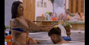 David se mosquea con Claudia y viven un tenso momento: “A mí no me trates así”