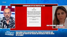 La alcaldesa de Fuentes de León justifica la polémica medida tomada ante la alerta de la AEMET: "Ante normativas absurdas, medidas absurdas"