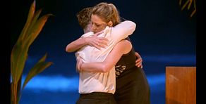 El abrazo de Sandra Barneda a David en su mal momento por Alba: “Para arriba”