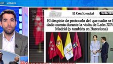 Un error de protocolo marca la visita del Papa: la bandera vaticana utilizada en varios actos llevaba un escudo incorrecto
