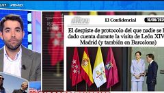 Un error de protocolo marca la visita del Papa: la bandera vaticana utilizada en varios actos llevaba un escudo incorrecto