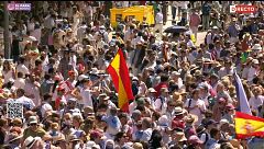 Cómo han vivido los fieles la ceremonia de la Santa Misa en Cibeles con León XIV: desde los cánticos hasta el silencio en la oración