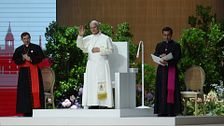 León XIV reivindica la huella de fe en Europa y rememora a Juan Pablo II: "No temáis. Abrid las puertas a Cristo"