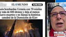 Sor Lucía relata desde Kiev el último ataque de Rusia: “Quieren hacer desaparecer la ciudad”