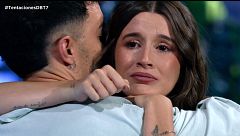 Sandra Barrios rompe a llorar y Juanpi Vega se sincera sobre qué ocurre entre ellos: “Estamos intentando algo que ahora mismo no se puede”