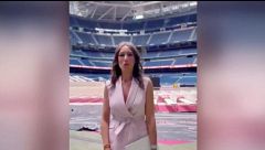 Acompañamos a Patricia Pardo y a Christina Gálvez en las horas previas al acto del Papa en el Bernabéu