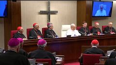 La reunión del Papa con seis víctimas de abusos durante una hora en la Nunciatura
