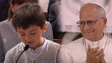 La pregunta de Renzo, el niño de seis años, que deja sin palabras al papa León XIV