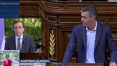 José Luis Martínez-Almeida, sobre Pedro Sánchez: “Es un personaje casi peripatético, no podemos caer en el desánimo”