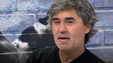 Con Pedro Simón