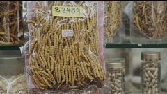 Vejiga de pescado o gusanos del Tíbet: El motivo del elevado precio de estos productos en Singapur