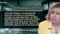 Exclusiva | Exsecretaria de Zapatero: "Gertrudis tenía mucho poder"