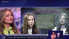 Carolina Perles muestra las tensas conversaciones con Andrea, novia de Ábalos: "Mala madre, di cuánto te han pagado"