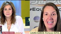 Laura García, portavoz de JUPOL sobre los escoltas de Begoña Gómez: "Hasta donde nosotros sabemos, no son sospechosos de nada"