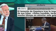 Eduardo Inda explica cómo se encuentra Zapatero tras la imputación de sus hijas: “Está devastado”