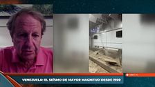 Emilio Carreño, sismólogo, explica por qué se produjeron dos terremotos consecutivos en Venezuela